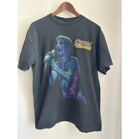 Ozzy Osbourne "Dove's Revenge 1994" Metal Vintage Reprint T-shirt All Sport Tag - Picture 1 of 7